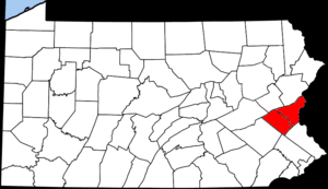 map of lehigh valley pa