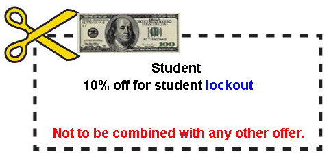 student discount coupon